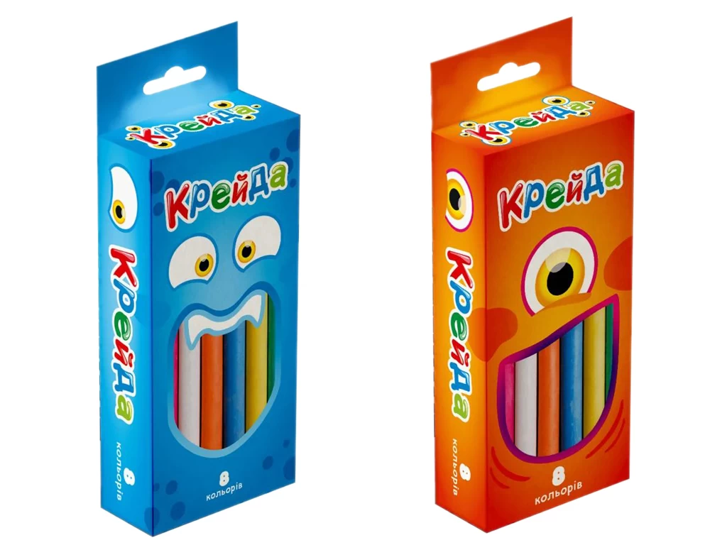 Cretă Mică Rotundă 8 buc.