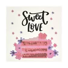 Mozaica cu Diamante 18x18 cm "Iubire in Fiecare Bucatica"