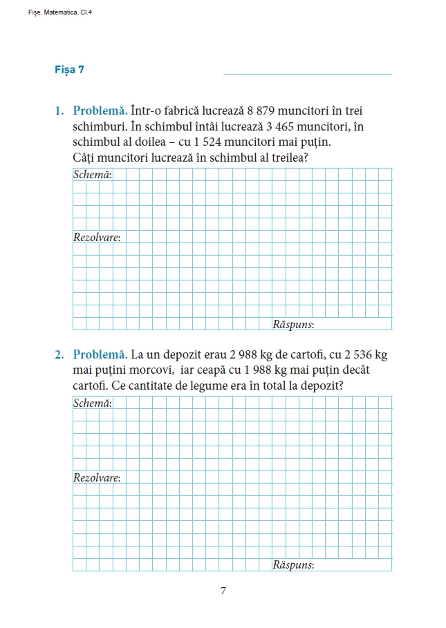 Excelează la matematică clasa a 4-a