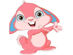 Tablou pe numere 30x30 cm "Iepuras"