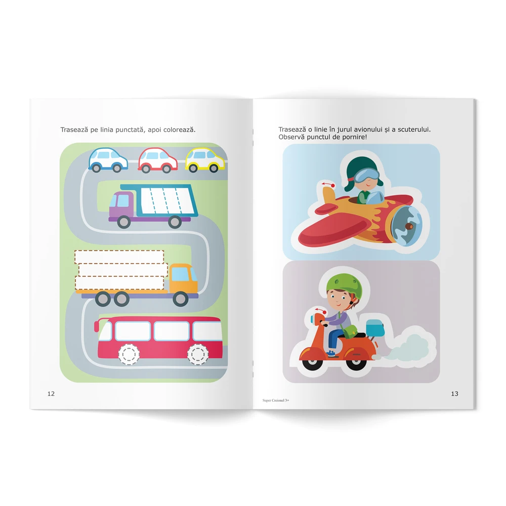 Super Creionel: 3 ani