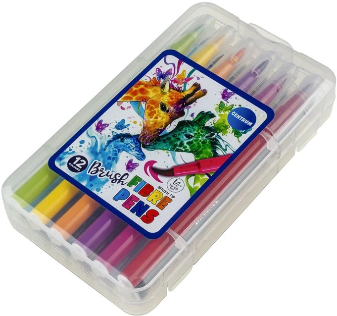 Carioci Brush Pen 12cul.