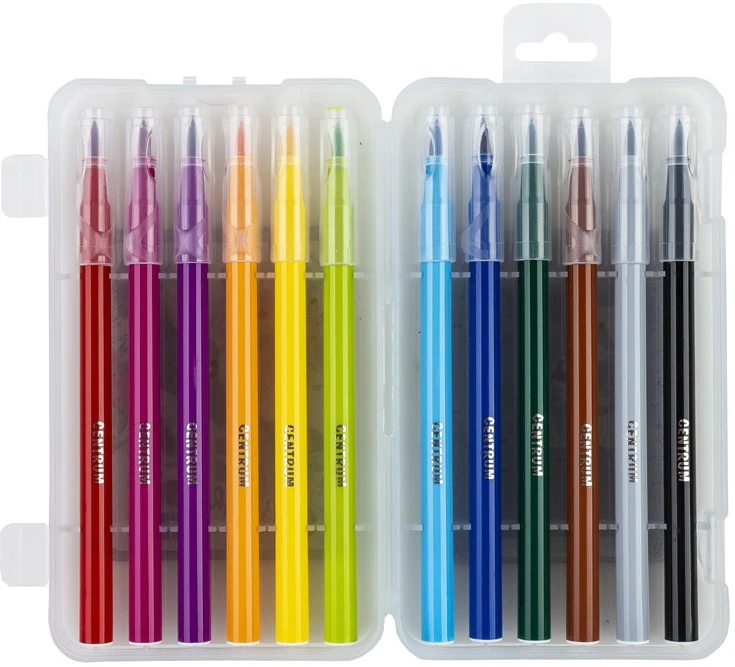 Carioci Brush Pen 12cul.