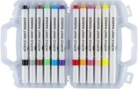 Markere acrilice set.12 cul