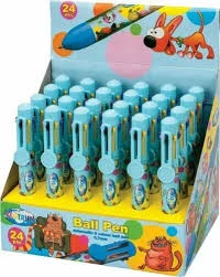 Pix retractibil 8 culori 0.7mm