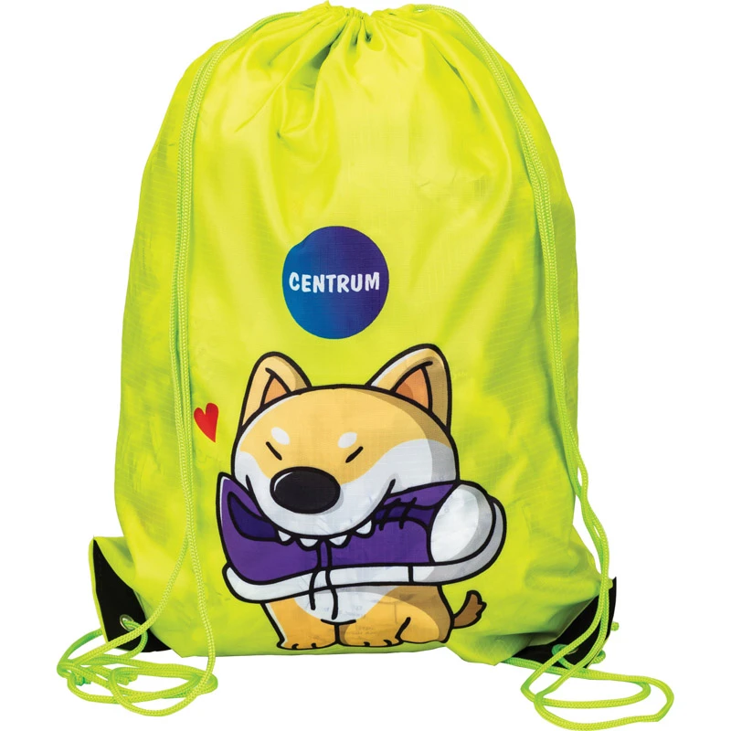 Sac pu incaltaminte verde 43x34cm