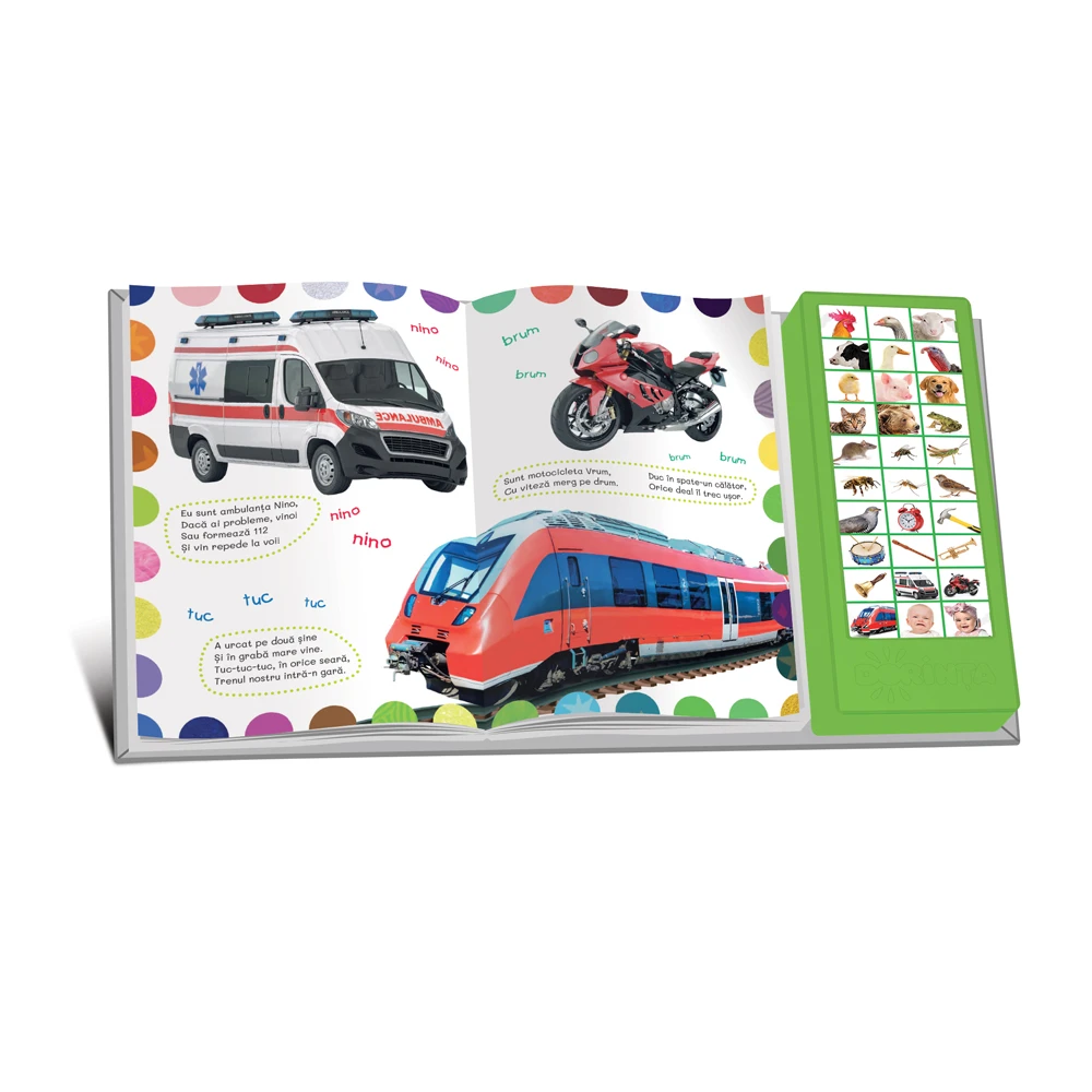 Carte cu sunete. Primele sunete