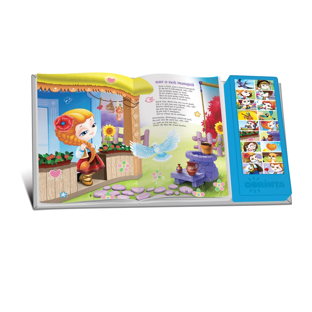 Carte cu sunete. Cântece din folclorul românesc