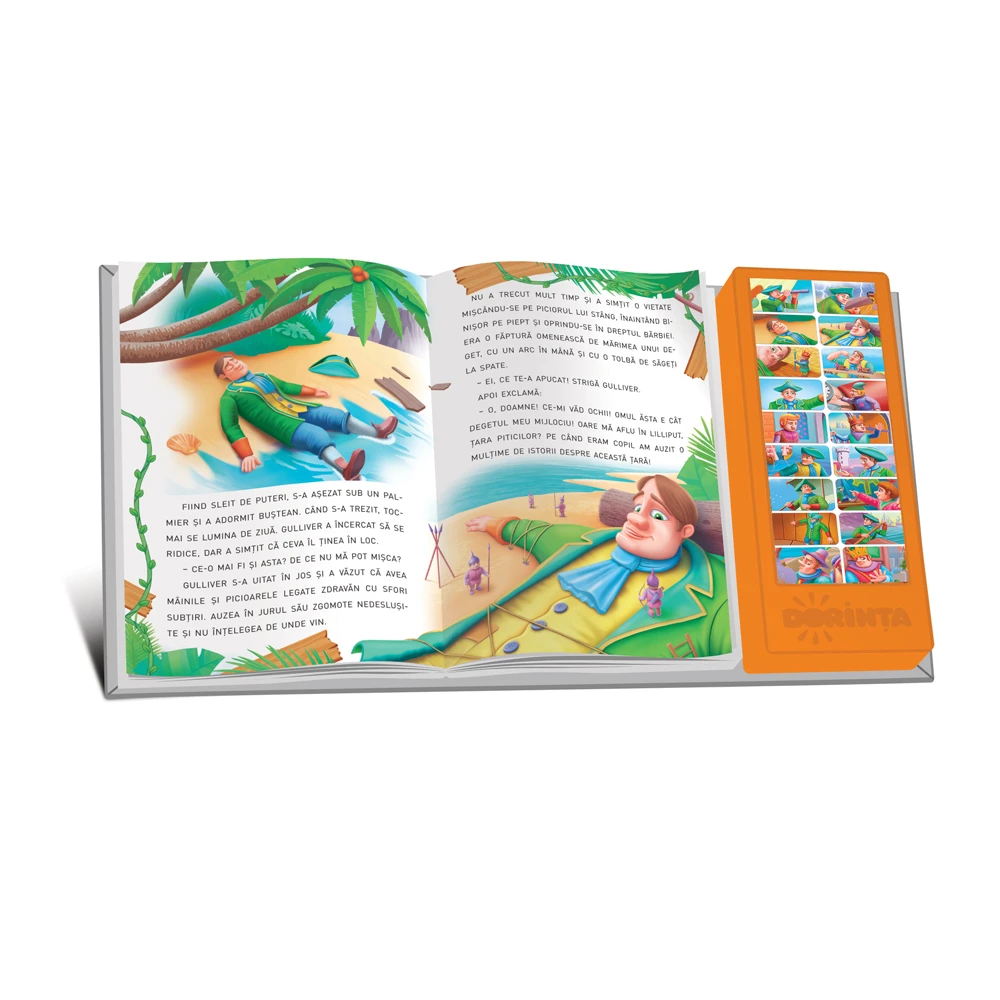 Carte cu sunete. Aventurile lui Guliver