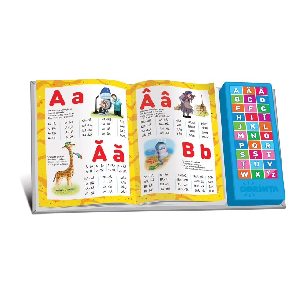 Carte cu sunete. Citesc pe silabe