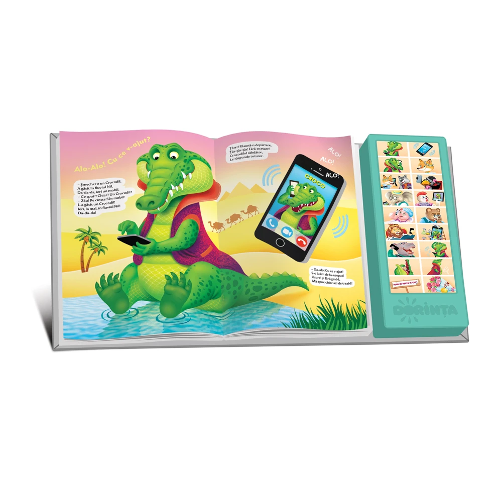 Carte cu sunete. Alo-Alo! cu ce v-ajut?