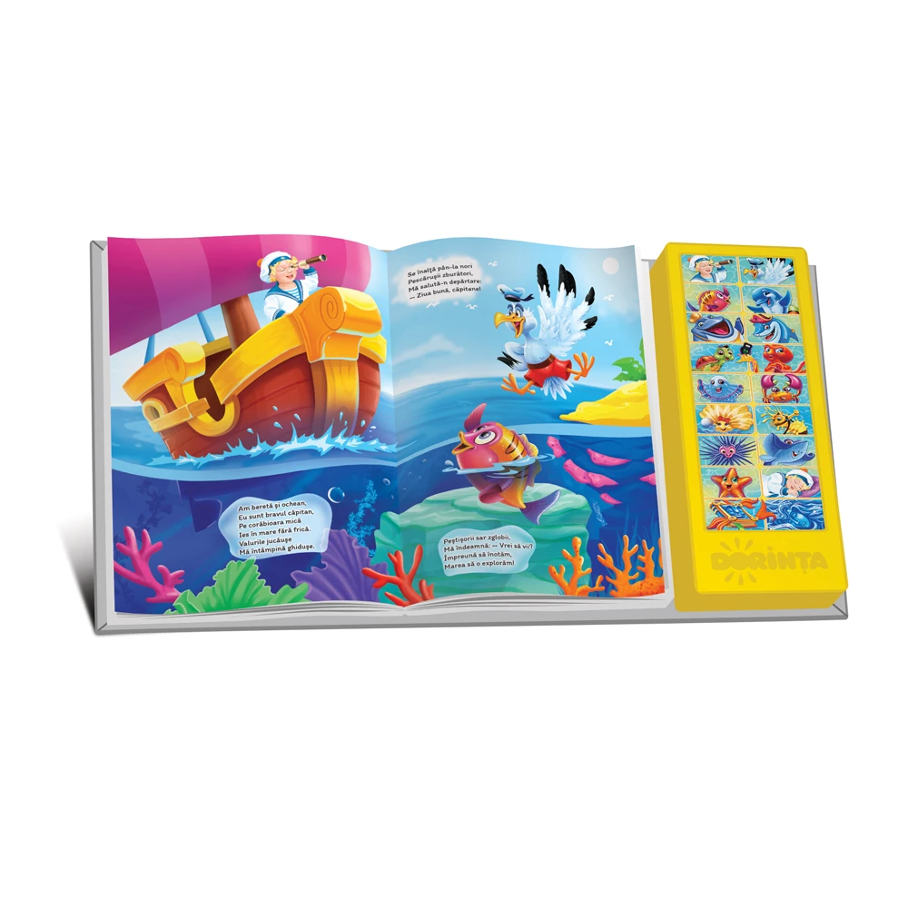 Carte cu sunete. Povestea Mării