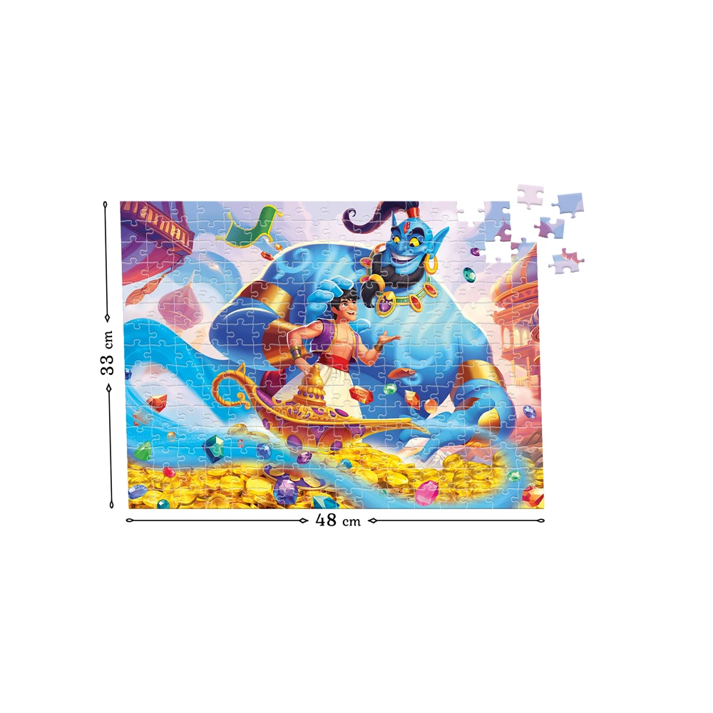 Puzzle 240ps.  Aladin și lampa fermecată