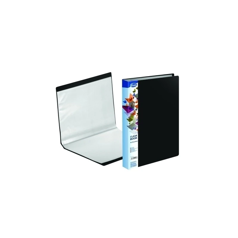 Mapa plastic A4 60 file negru