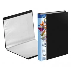 Mapa plastic A4 80 file negru