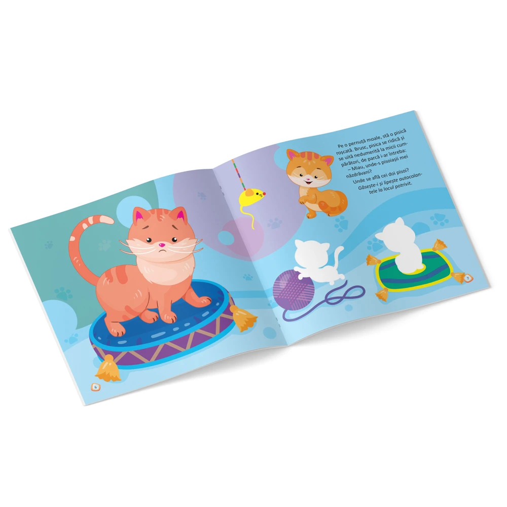 Autocolante pentru pici: Animale de companie