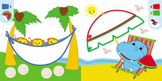 Cartea mea de colorat. Ziua mea. Cu autocolante