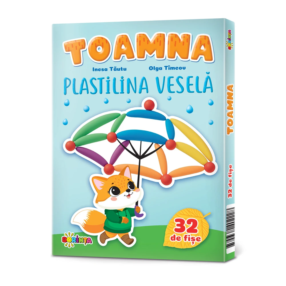 Plastilina vesela ,,Toamna" (32 fise)