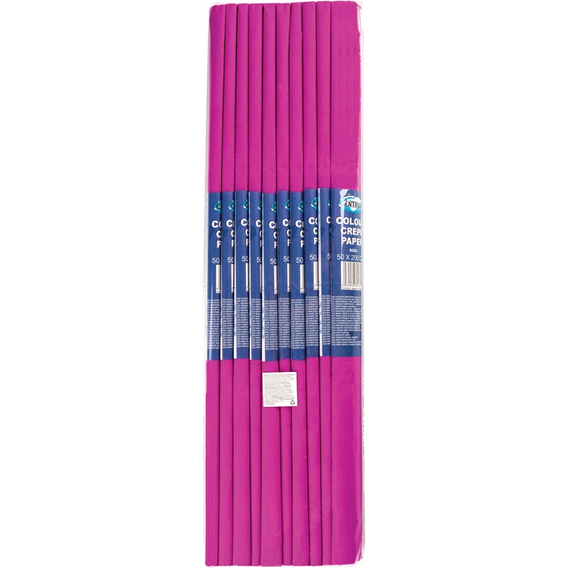 Hârtie Creponată Roz