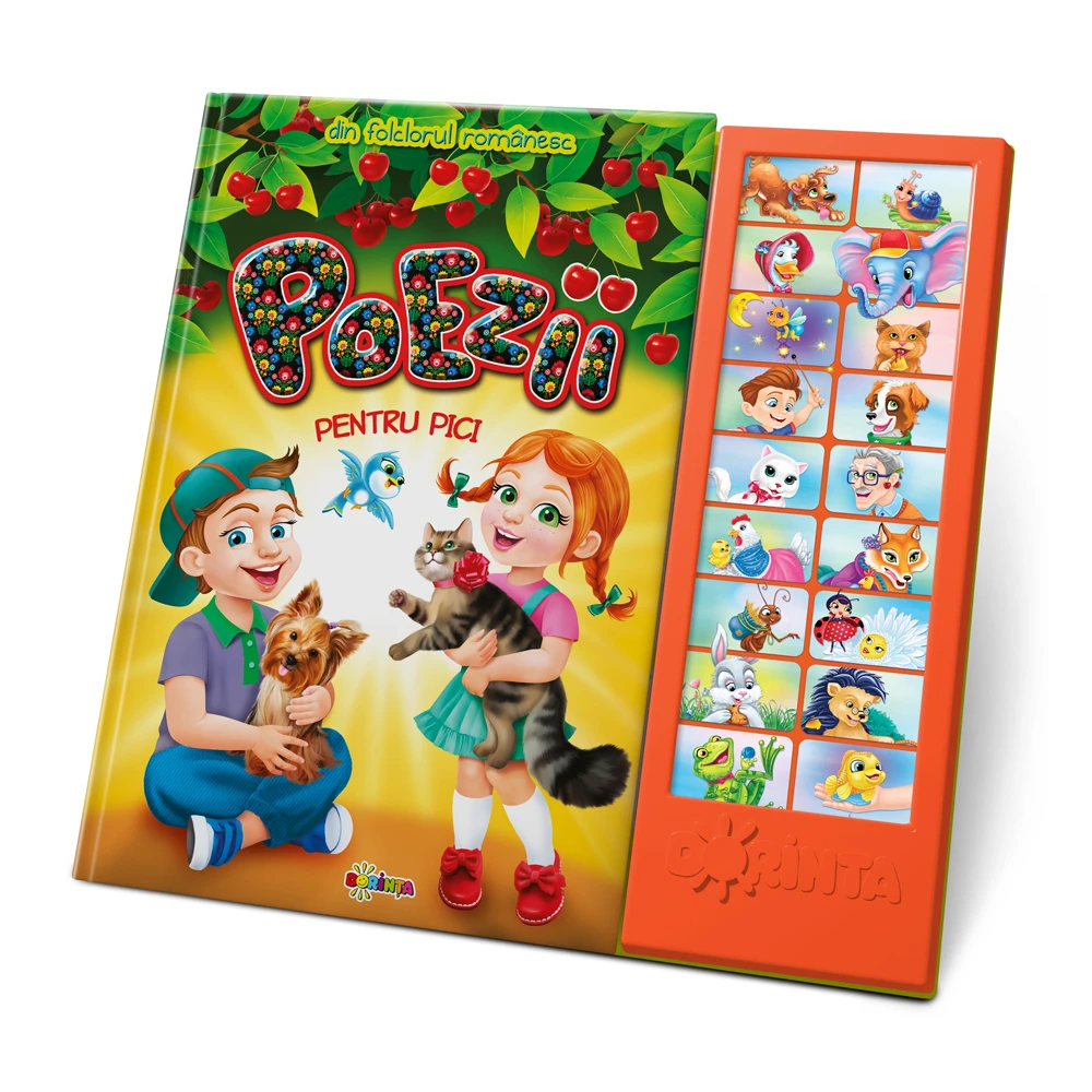 Carte cu sunete. Poezii pentru pici