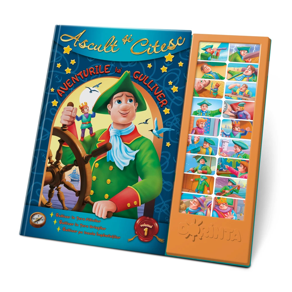Carte cu sunete. Aventurile lui Guliver