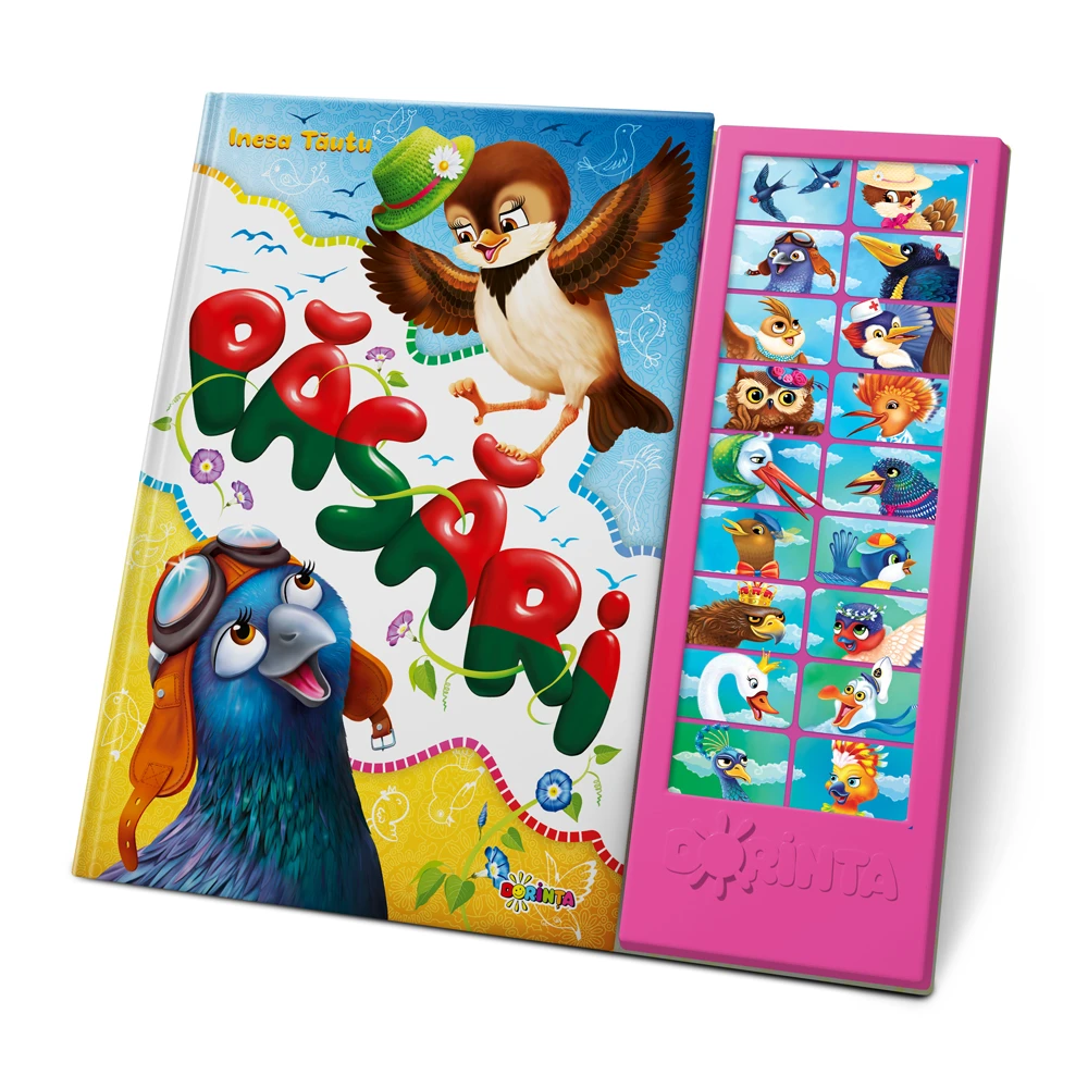 Carte cu sunete. Păsări