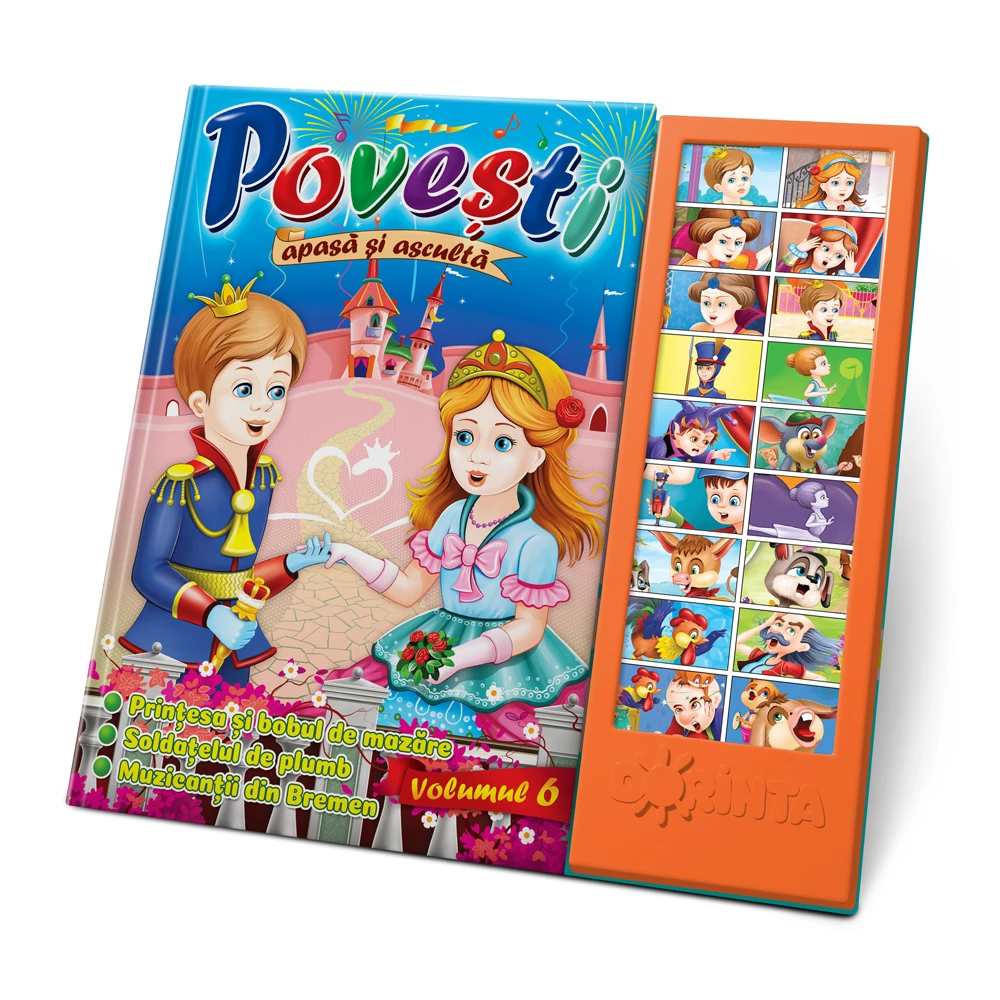 Carte cu sunete. Povești volumul 6