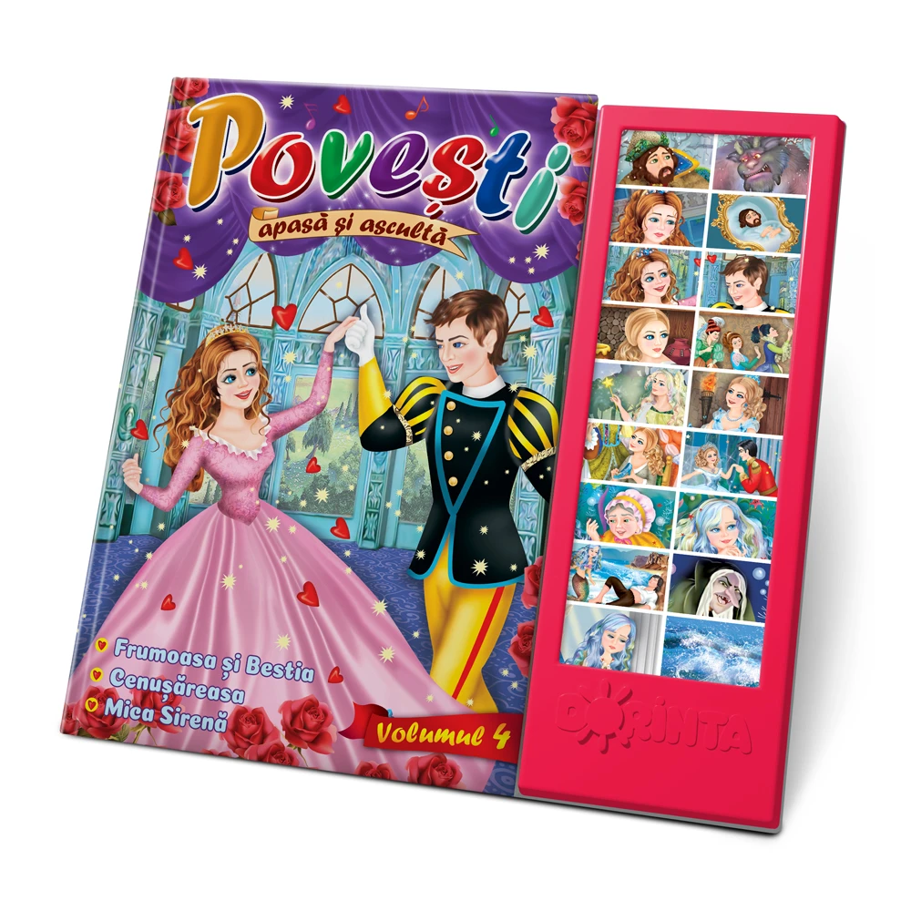 Carte cu sunete. Povești volumul 4