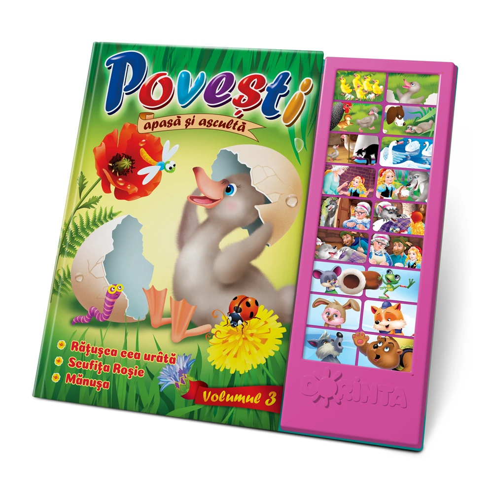 Carte cu sunete. Povești volumul 3