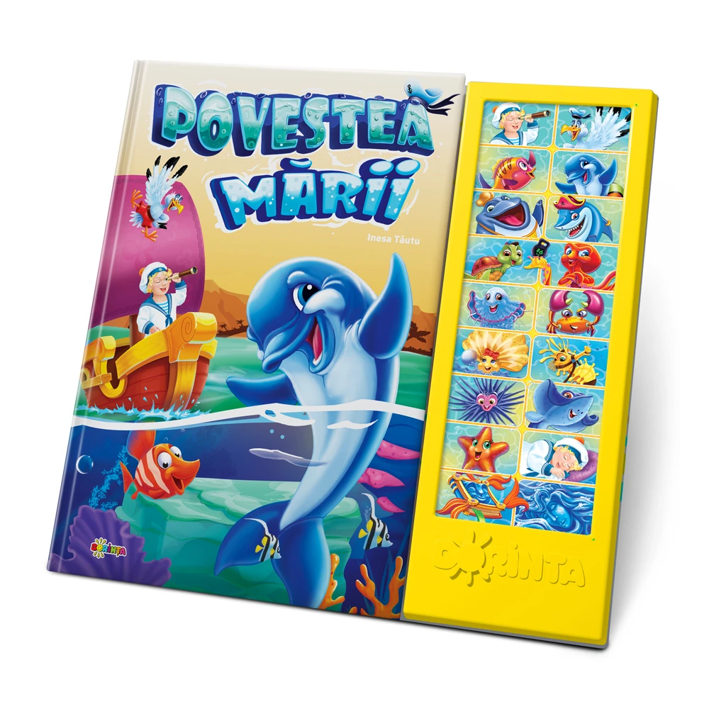 Carte cu sunete. Povestea Mării