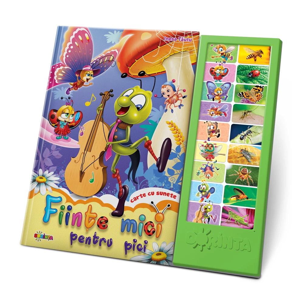 Carte cu sunete. Ființe mici pentru pici