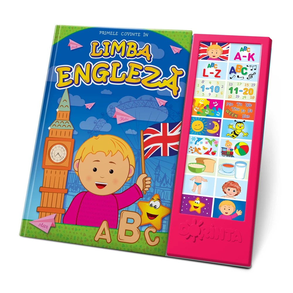 Carte cu sunete. Limba engleză