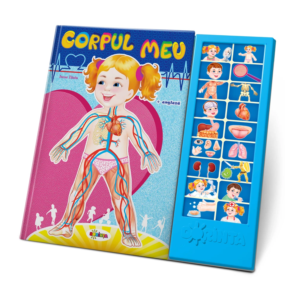 Carte cu sunete. Corpul meu