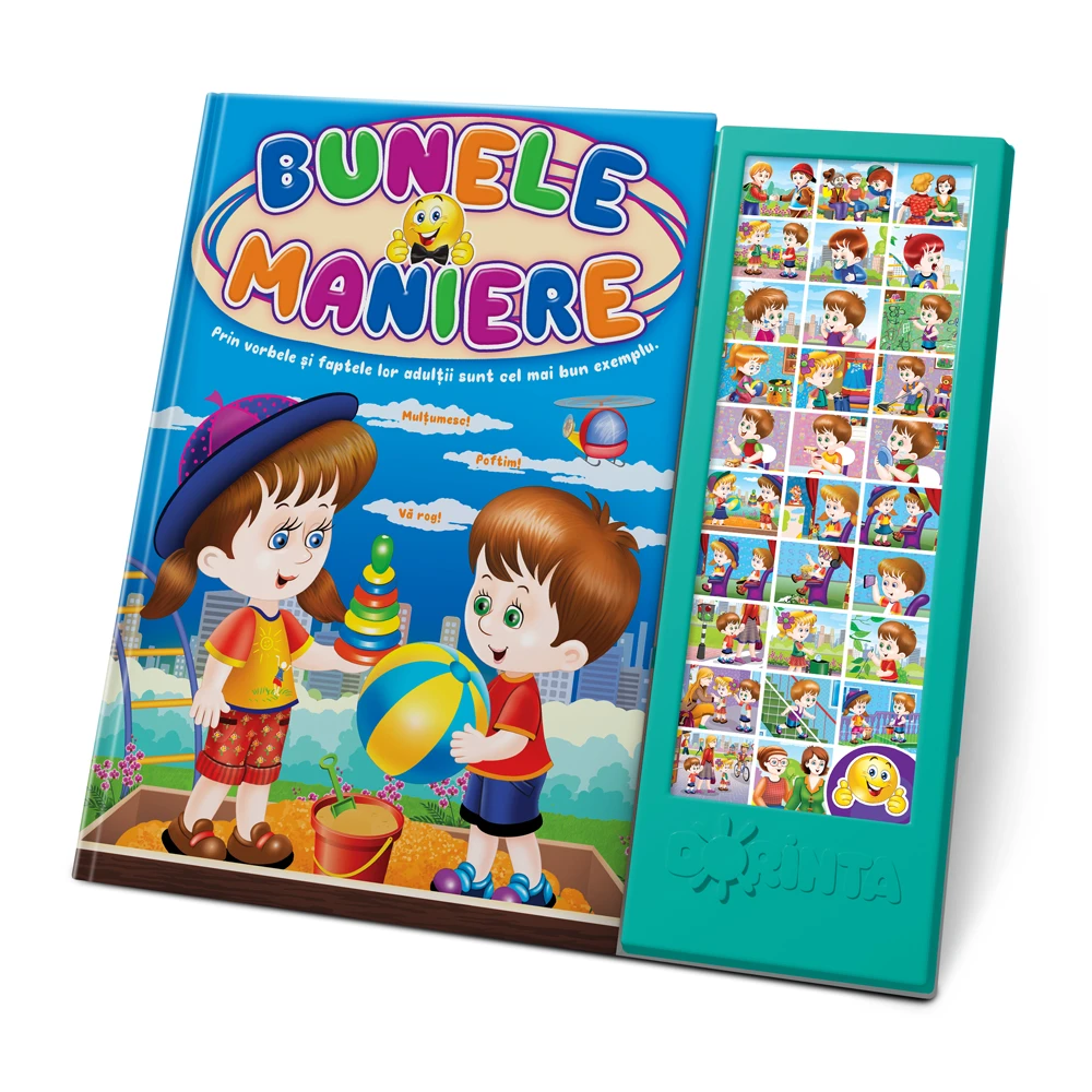 Carte cu sunete. Bunele maniere