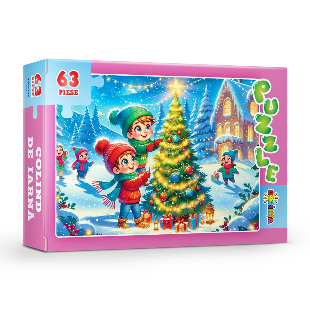 Puzzle 63ps. Colind de iarnă