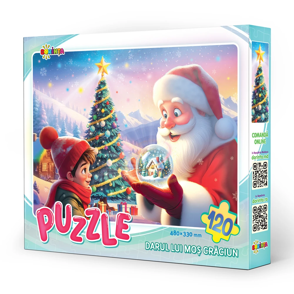 Puzzle 120ps. Darul lui Mos Craciun