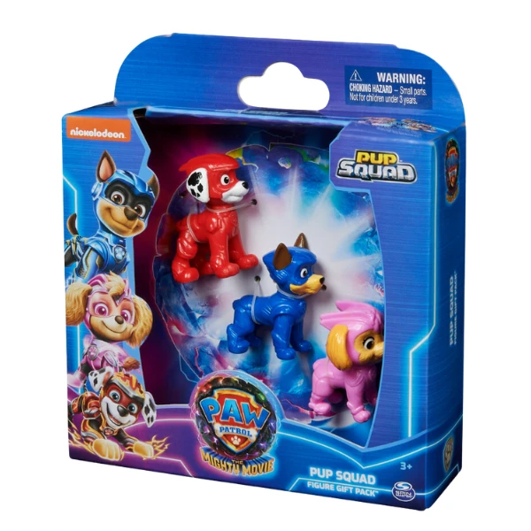 Set de 3 mini-figurine: Skye, Chase și Marshall, seria «Patrula Cățelușilor»