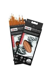 Creione simple pu desen tehnic PROF set 12buc Fatih