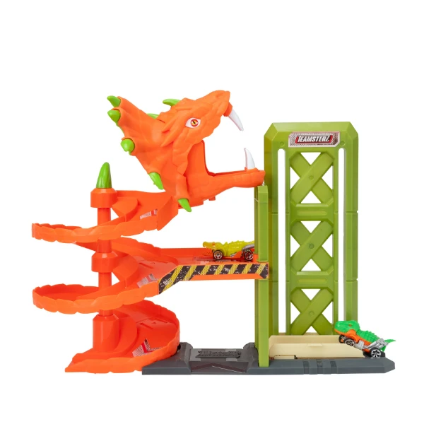 Set de joacă: «Cuibul șarpelui» cu 2 mașinuțe, Teamsterz