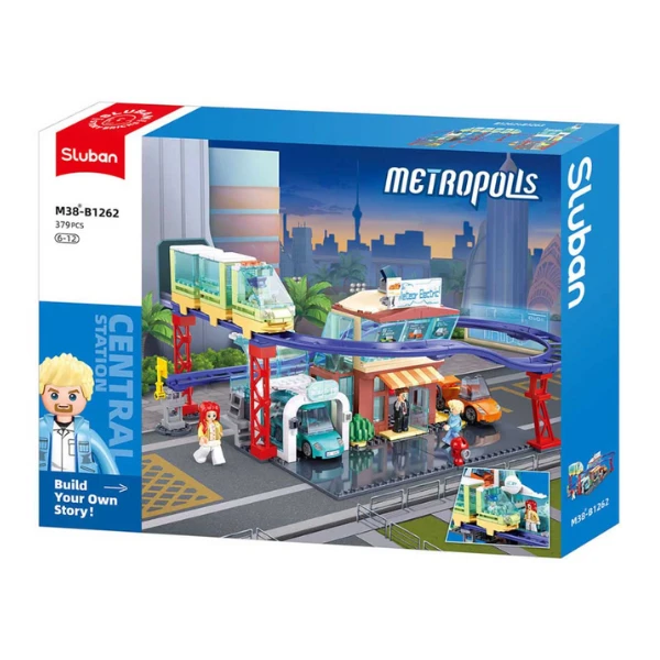 Set de construcție «Vehicul nou cu energie», 379 de elem.