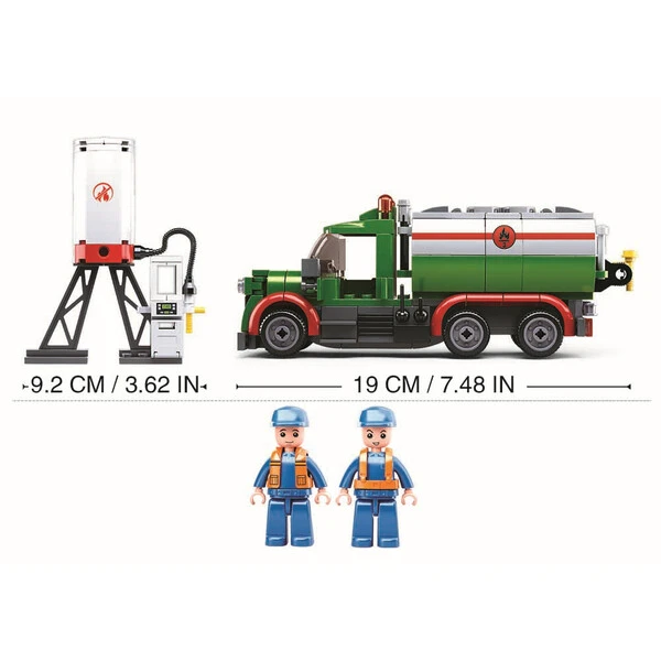 Set de construcție ”Cisternă”, 267 elem.