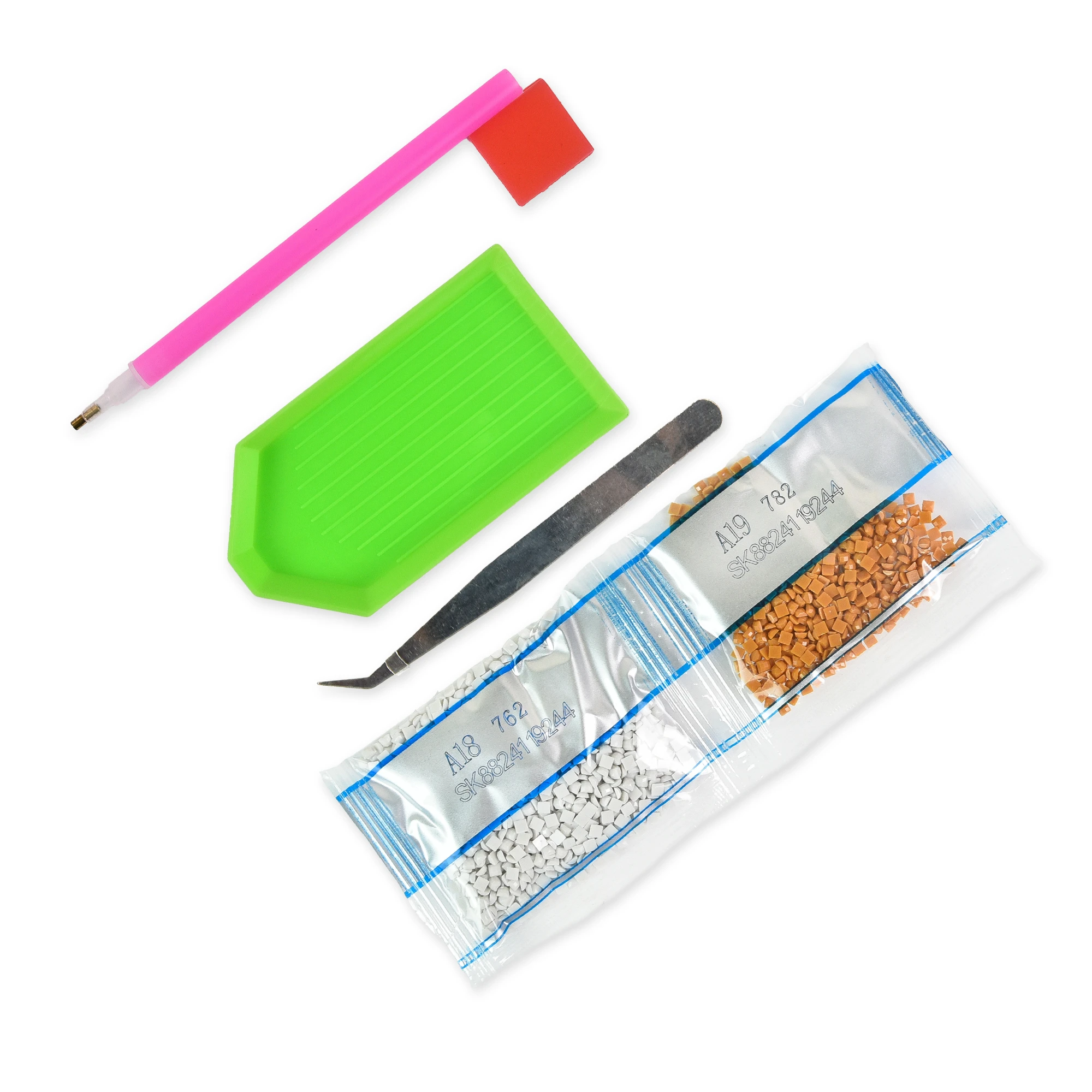 Mozaica cu Diamante 40x50 cm "Pufuleți colorați"