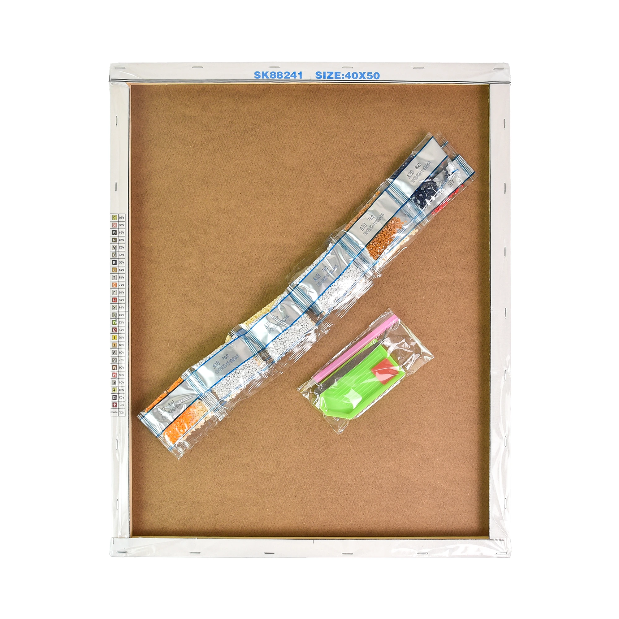 Mozaica cu Diamante 40x50 cm "Cănuța cu flori"