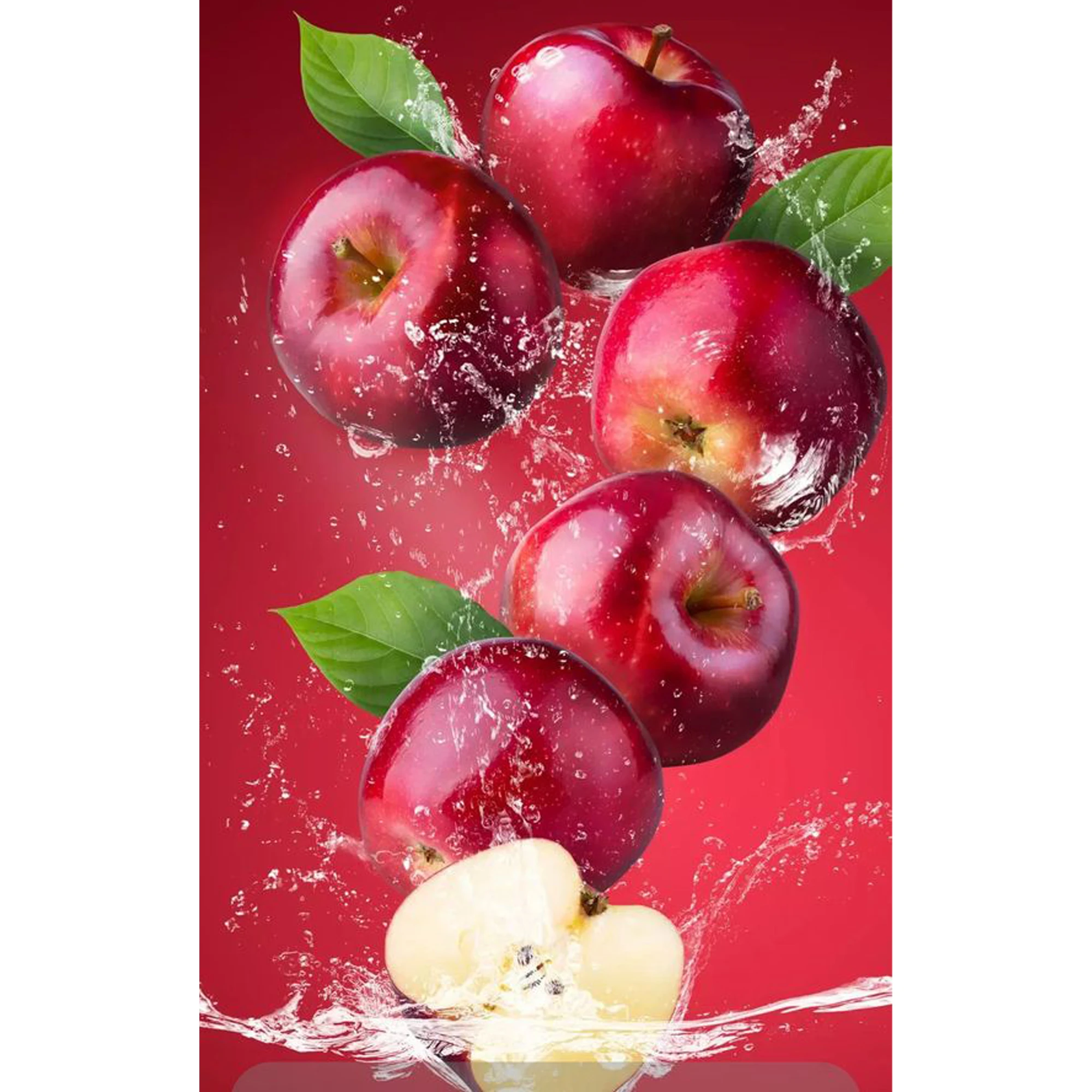 Mozaica cu Diamante 30x40 cm "Mere roșii"