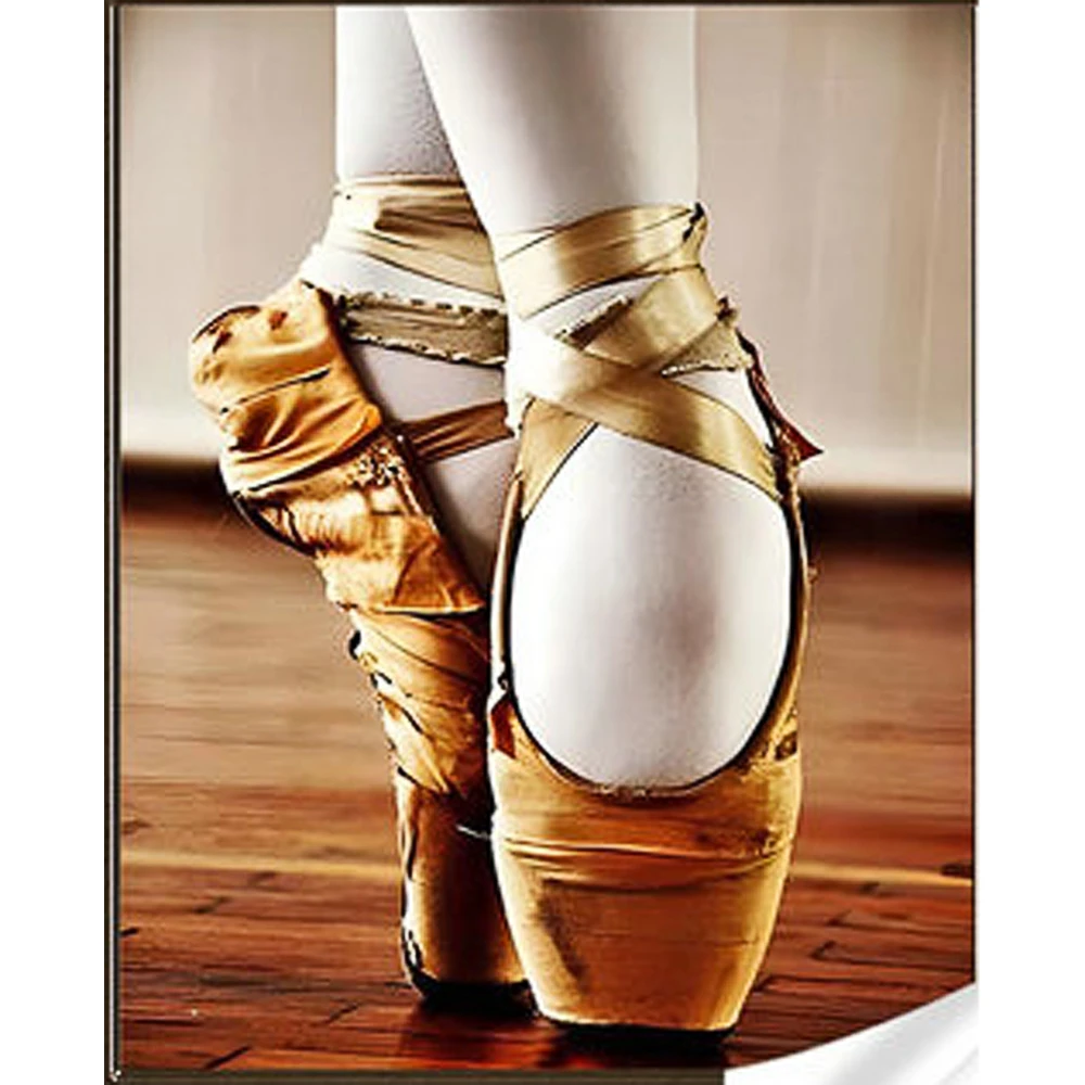 Mozaica cu Diamante 30x40 cm "Fragilitatea în dans"