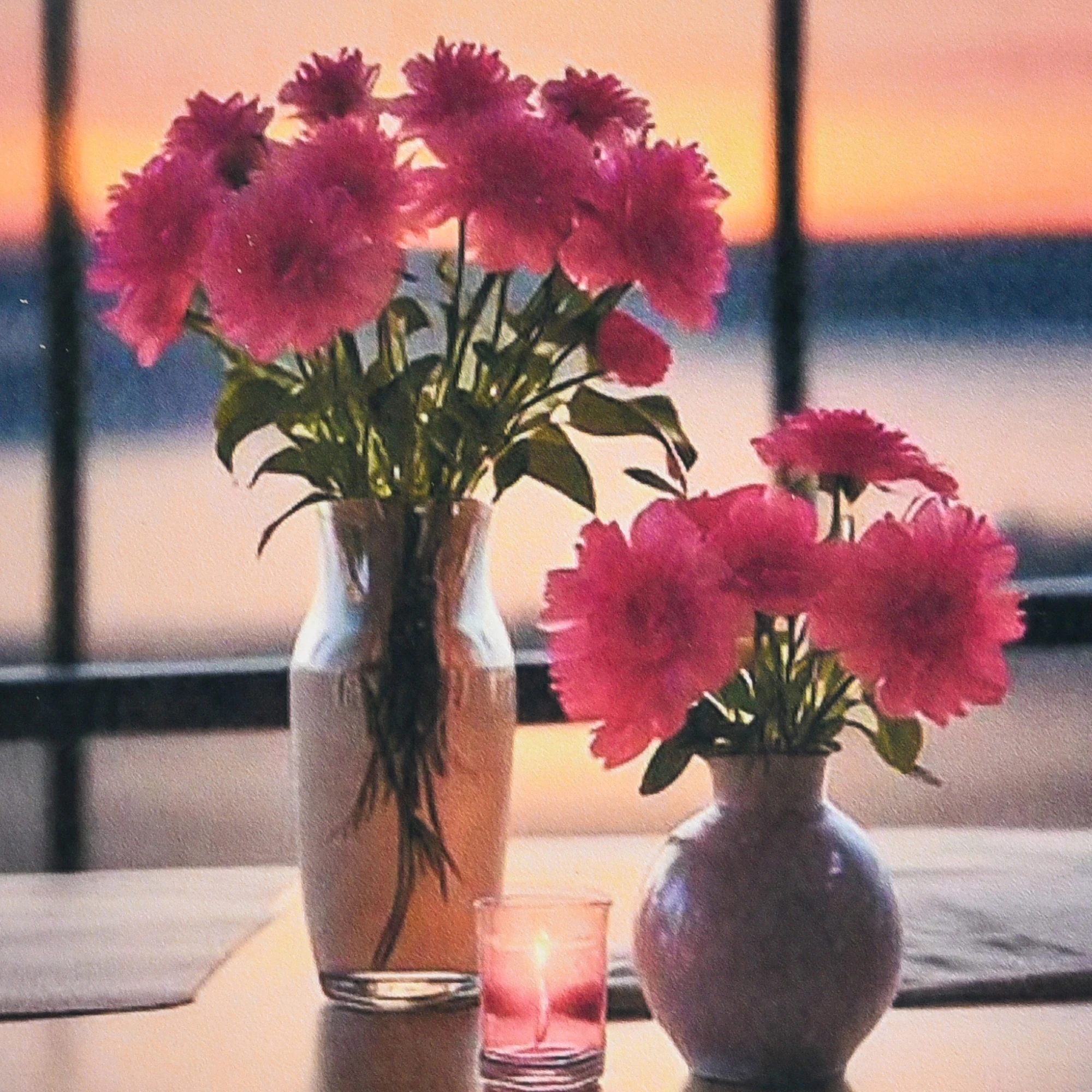 Mozaica cu Diamante 30x30 cm "Visuri roz"