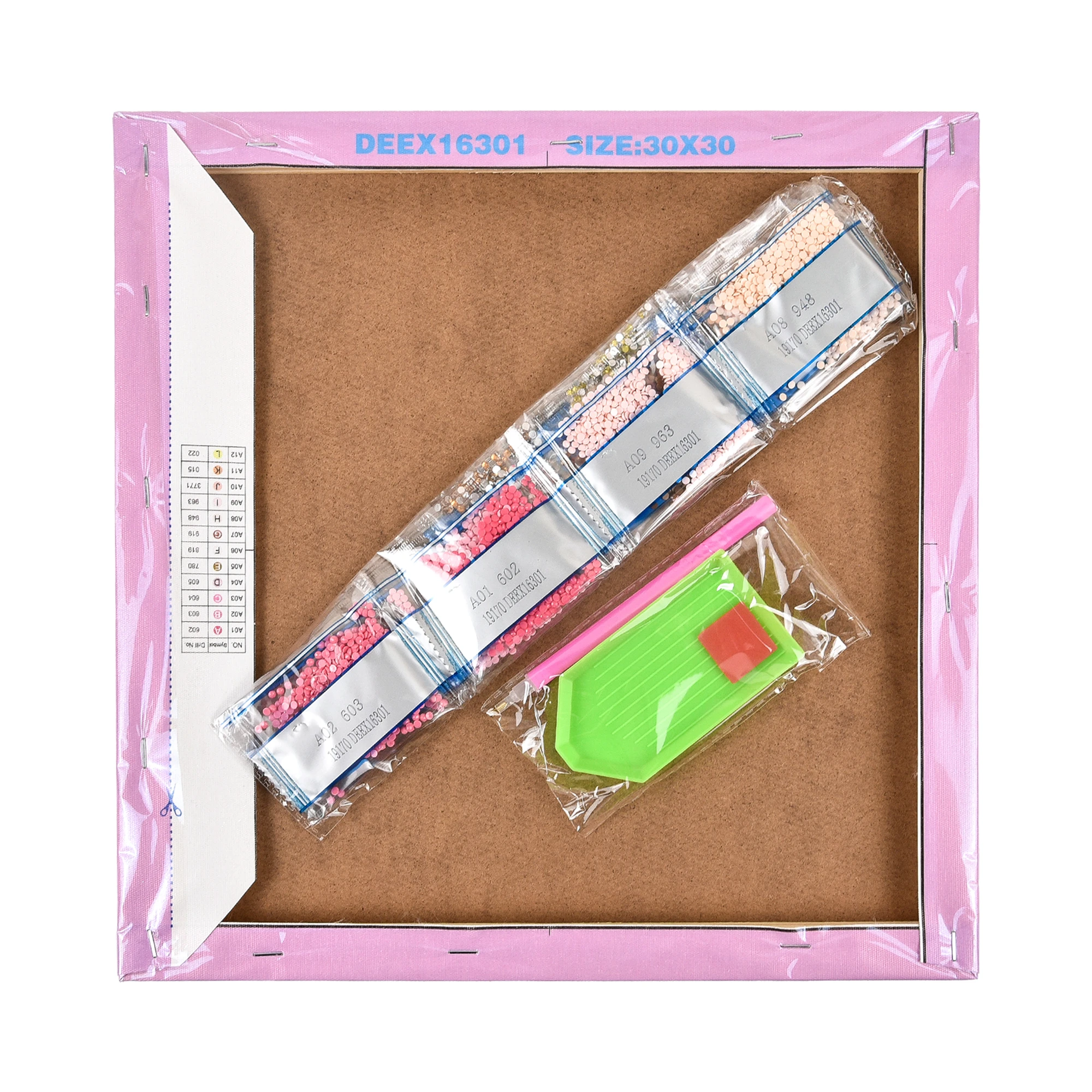 Mozaica cu Diamante 30x30 cm "Raza de soare"