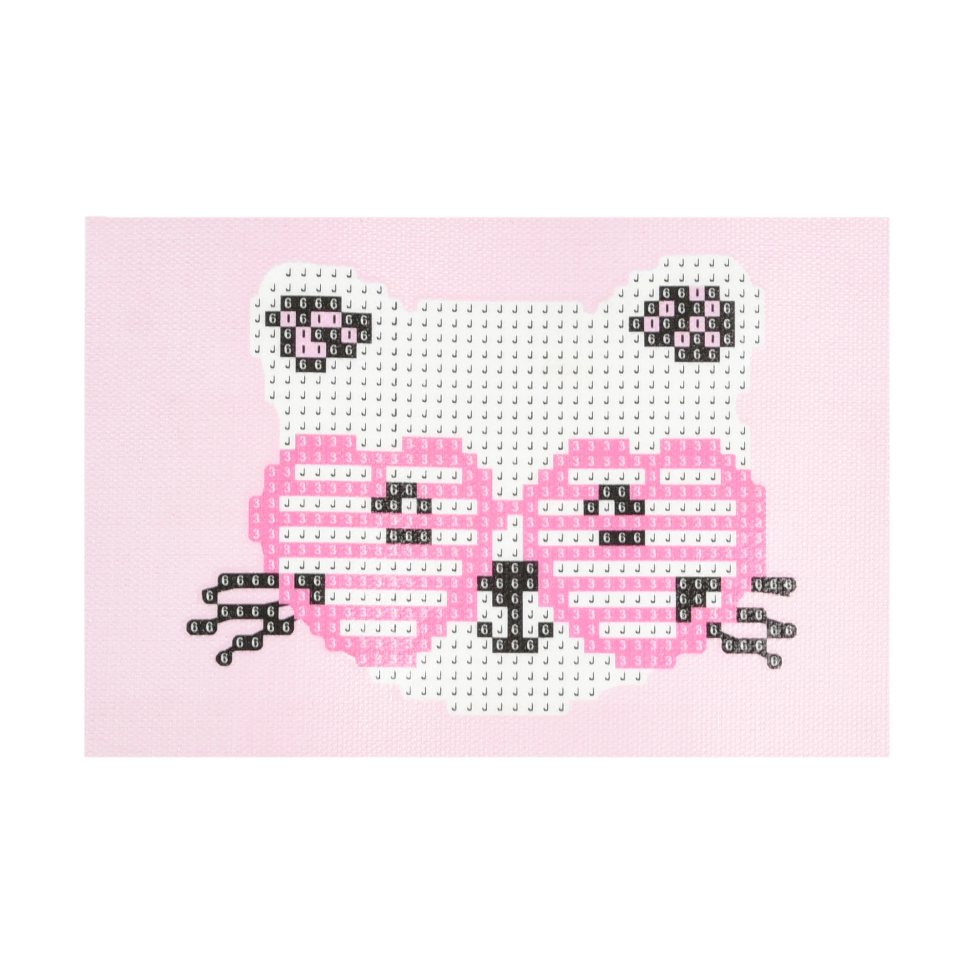 Mozaica cu Diamante 10x15 cm "Pisicuța cu ochelari"