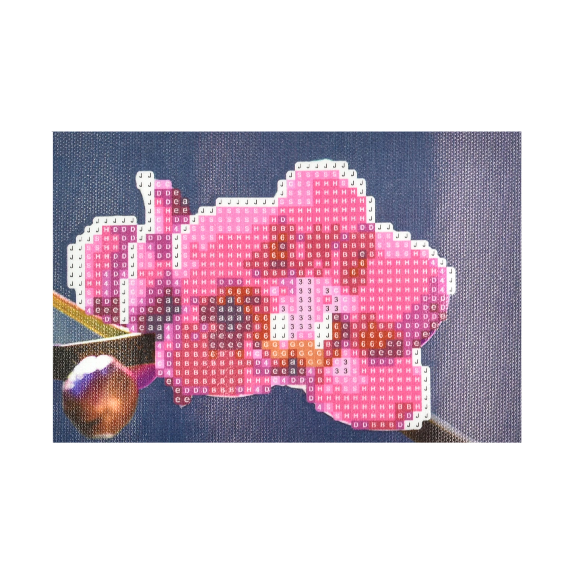 Mozaica cu Diamante 10x15 cm "Magia orhideei"