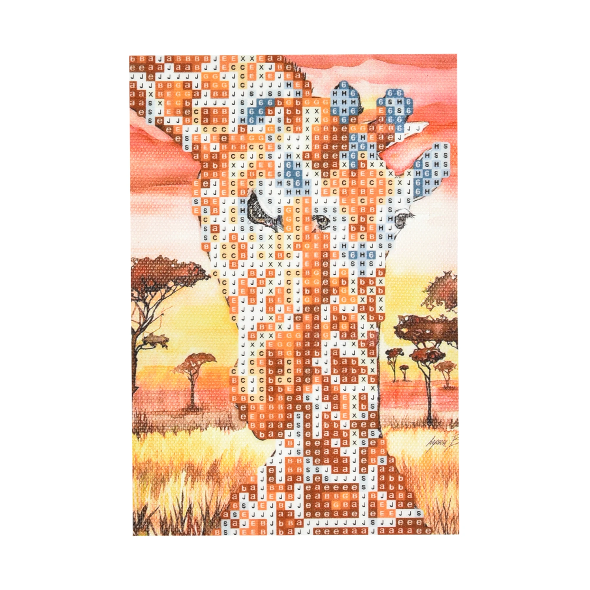 Mozaica cu Diamante 10x15 cm "În îmbrățișarea caldă"